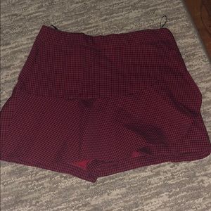 Zara Gingham Skort